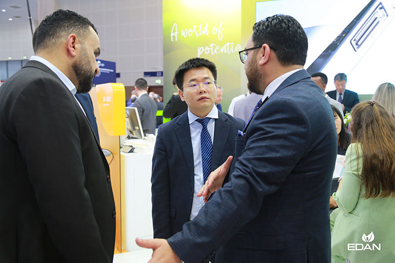 Brian He Shares Insights with Clients @ Arab Health.jpg